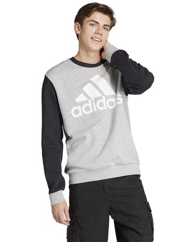 adidas Nen Essentials Fleece Big Logo Sweatshirt - Grijs