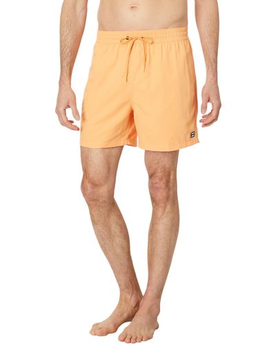 Billabong All Day Layback Boardshort Board Shorts - Orange