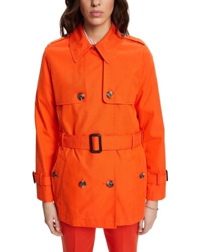 Esprit 013ee1g330 Jacket - Orange