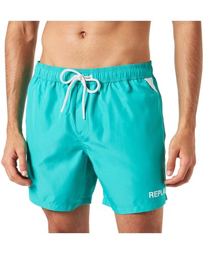 Replay Lm1127 Board Shorts - Blue
