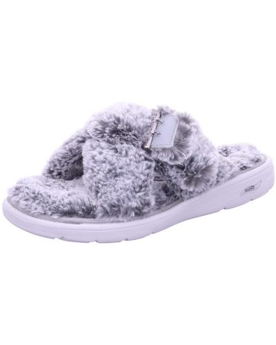 Skechers Arch Fit Lounge Serenity Hausschuh - Grau