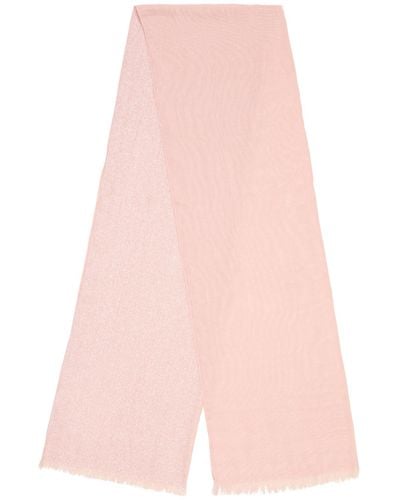 S.oliver Leichter Schal mit Glitzergarn rosa 1 - Pink