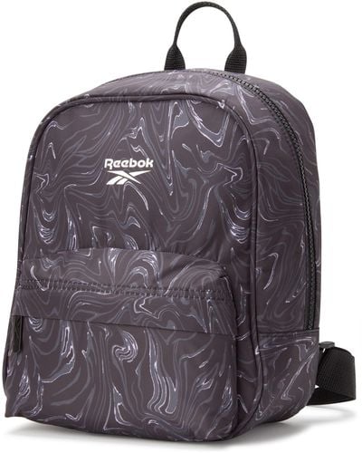 Reebok Lightweight Mini Essential Backpack - Small Casual Travel - Grey