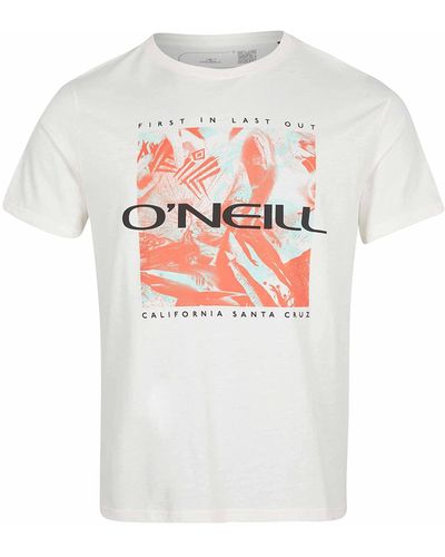 O'neill Sportswear Crazy T-shirt - White