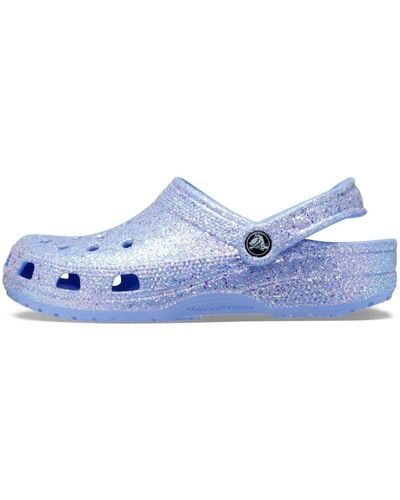 Crocs™ Adult Classic Sparkly Clog - Blue
