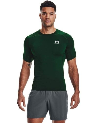 Under Armour Armour Heatgear Compression Short-sleeve T-shirt - Groen