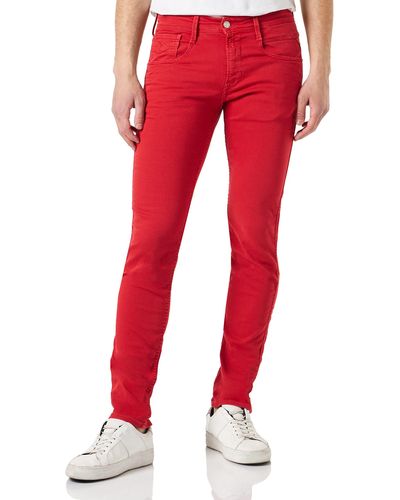 Replay Anbass Jeans - Rouge