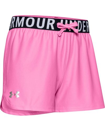 Under Armour Meisje Play Up Solid Short - Roze