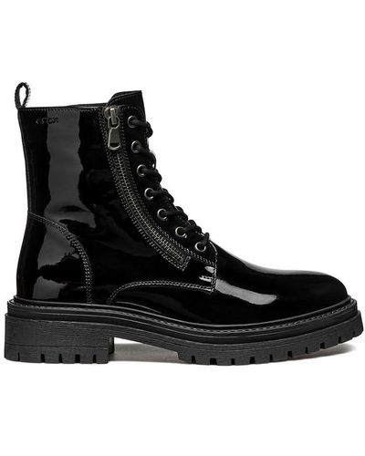 Geox D Iridea F Ankle Boot - Black