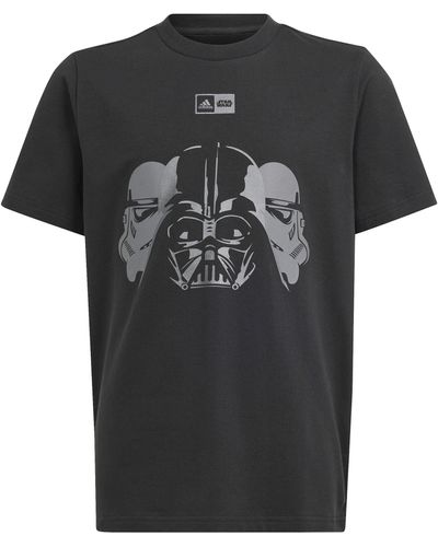 adidas X Star Wars Graphic T-Shirt - Schwarz