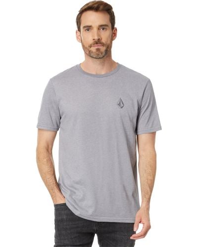 Volcom Stone Tech Short Sleeve T-shirt - Gray