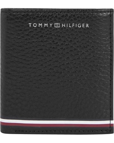 Tommy Hilfiger TH Central Trifold - Negro