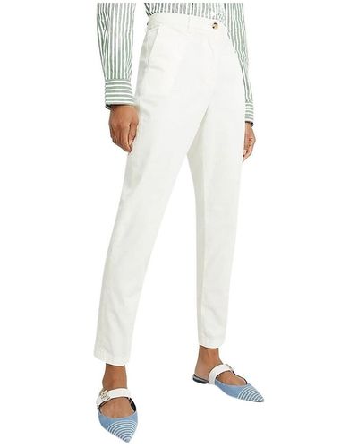 Tommy Hilfiger Pantalon Chino Slim - Blanc