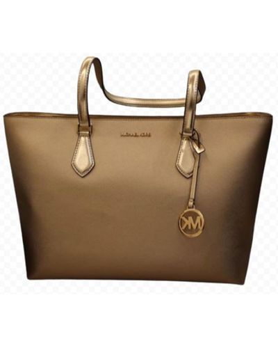 Michael Kors Bag Handbag Sheila Large Mf Tote Bag - Brown