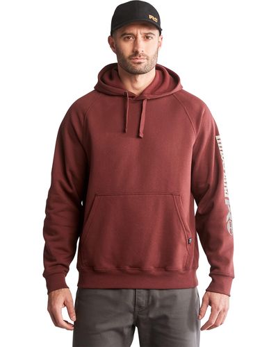 Timberland Hood Honcho Sport Pullover - Red