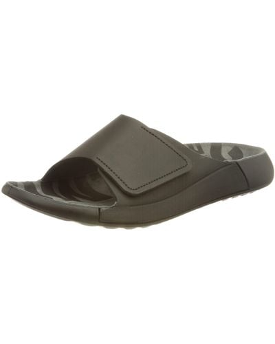 Ecco 2nd Cozmo W Flat Sandal - Nero