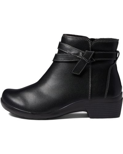 Clarks Angie Spice Ankle Boot - Black