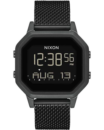 Nixon Siren Digital Bracelet Watch - Black