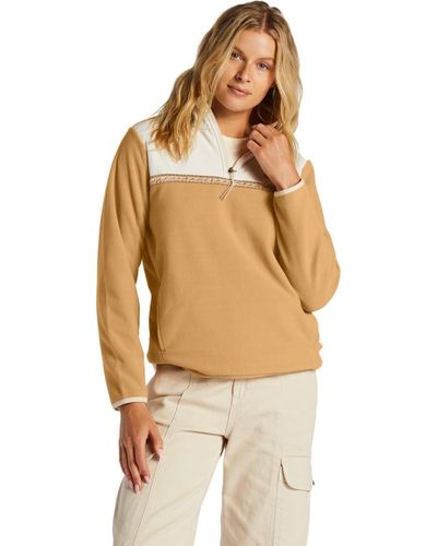 Billabong Mock Neck Sweatshirt for - Sweatshirt mit Stehkragen - Frauen - S - Natur