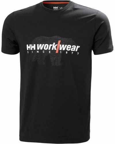 Helly Hansen Helly-hansen Workwear Hhww Graphic T-shirt - Black