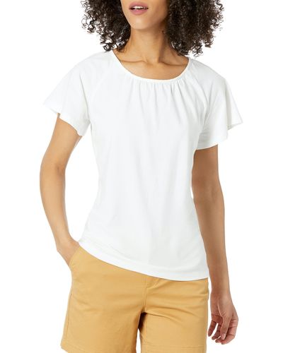 Amazon Essentials Long-Sleeve T-Shirt Novelty-t-Shirts - Grigio