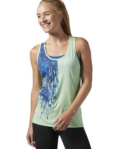 Reebok Mouwloos Shirt Dripping Fitness Icons Fashion Tank - Meerkleurig