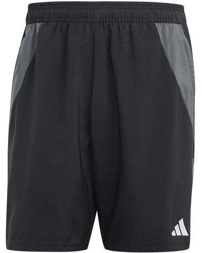 adidas Teamsport Textiel - Shorts Tiro 24 Competition Downtime Short Zwart-grijs