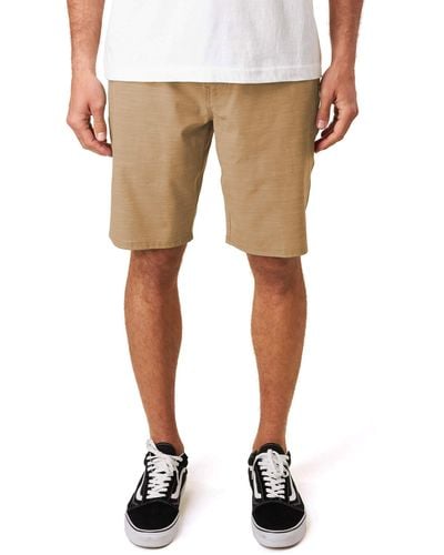 O'neill Sportswear Water Resistant Hybrid Walk Short - Natural