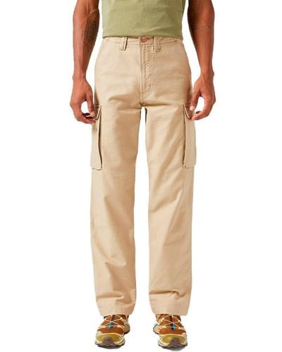 Wrangler Casey Jones Cargo Trousers - Natural