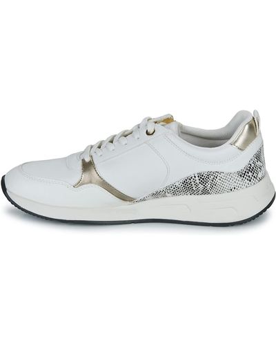 Geox D Bulmya Sneakers Voor - Wit