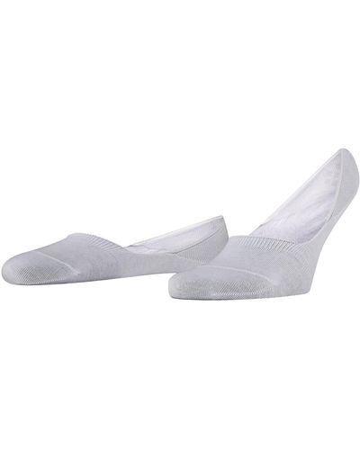 FALKE Step Medium Cut Box Liner Socks - White