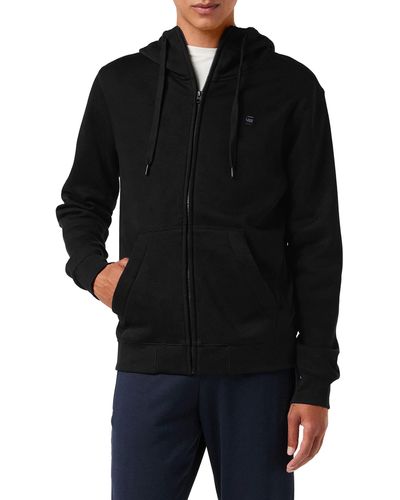 G-Star RAW Premium Core' Hooded Sweatshirt - Nero