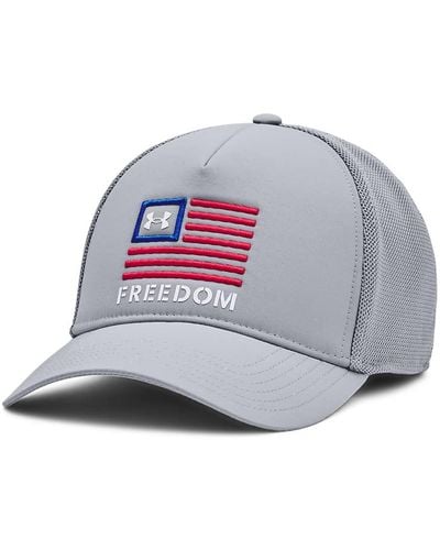 Under Armour Ua Freedom Trucker Cap - Gray