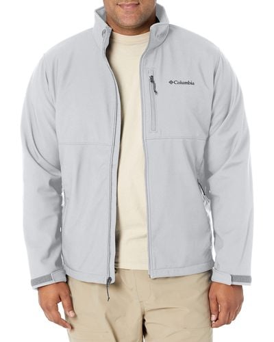 Columbia Ascender Softshell Water and Wind Resistant Jacket - Grigio