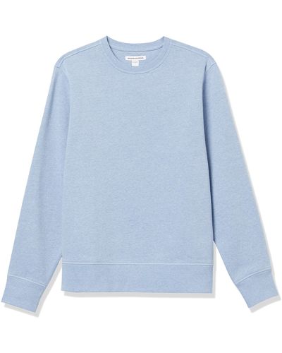 Amazon Essentials Fleece-Sweatshirt mit Rundhalsausschnitt - Blau