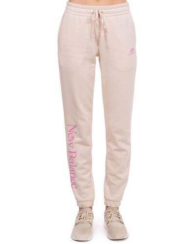 New Balance NB Essentials Celebrate Fleece Pant - Pink