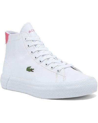 Baskets montantes Lacoste pour femme | Lyst