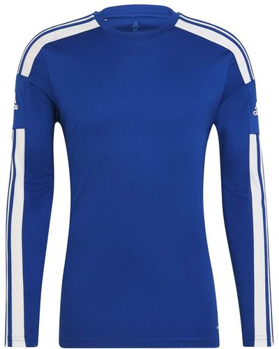adidas Squad 21 JSY LS Camiseta - Azul