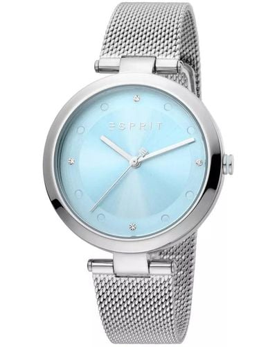 Esprit All - Silver Watches - Default - Blauw