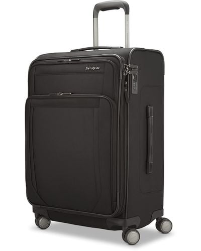 Samsonite Lineate Dlx Softside Expandable Luggage With Spinner Wheels - Black