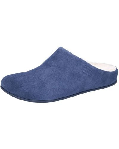 Fitflop Chrissie Suede Slipper - Blue