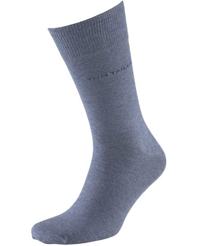 Tom Tailor Socks Socken im Dreierpack light denim melange,39-42,S434,6000 - Blau