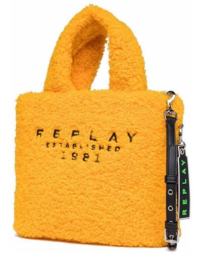 Replay Fw3360 Handbag - Yellow