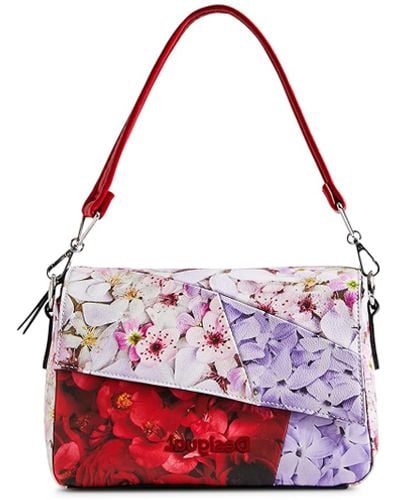 Desigual S Bols_imperial Patch Across Body Bag - Rood