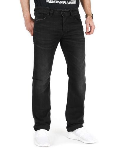 DIESEL Stretch Jeans Safado-R R9B60 anthrazit verwaschen - Schwarz