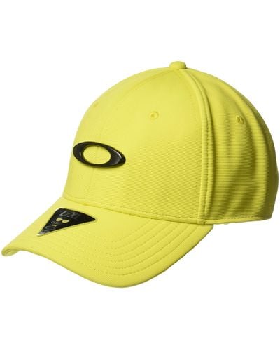Oakley Mens Tincan Cap Hat - Yellow