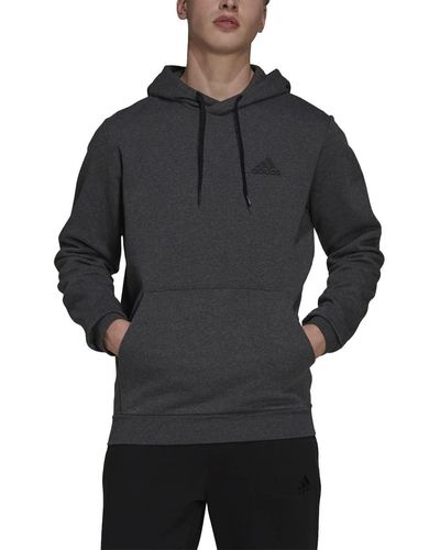 adidas Essentials Fleece Hoodie - Black