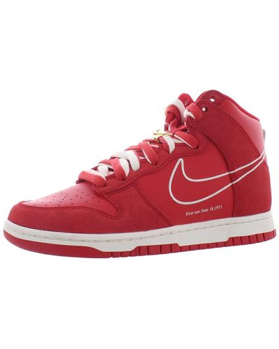 Nike Dunk high first use red - 44.5 - Rosso