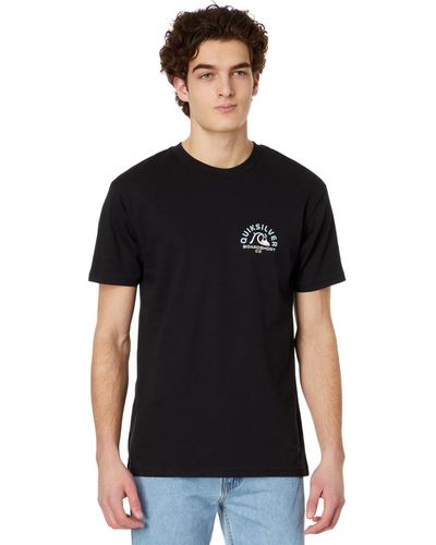 Quiksilver Ice Cold Short Sleeve Tee Shirt T - Black
