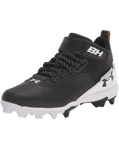 Under Armour Harper 8 Mid Rm Baseball Shoe in Grey for Men Lyst UK